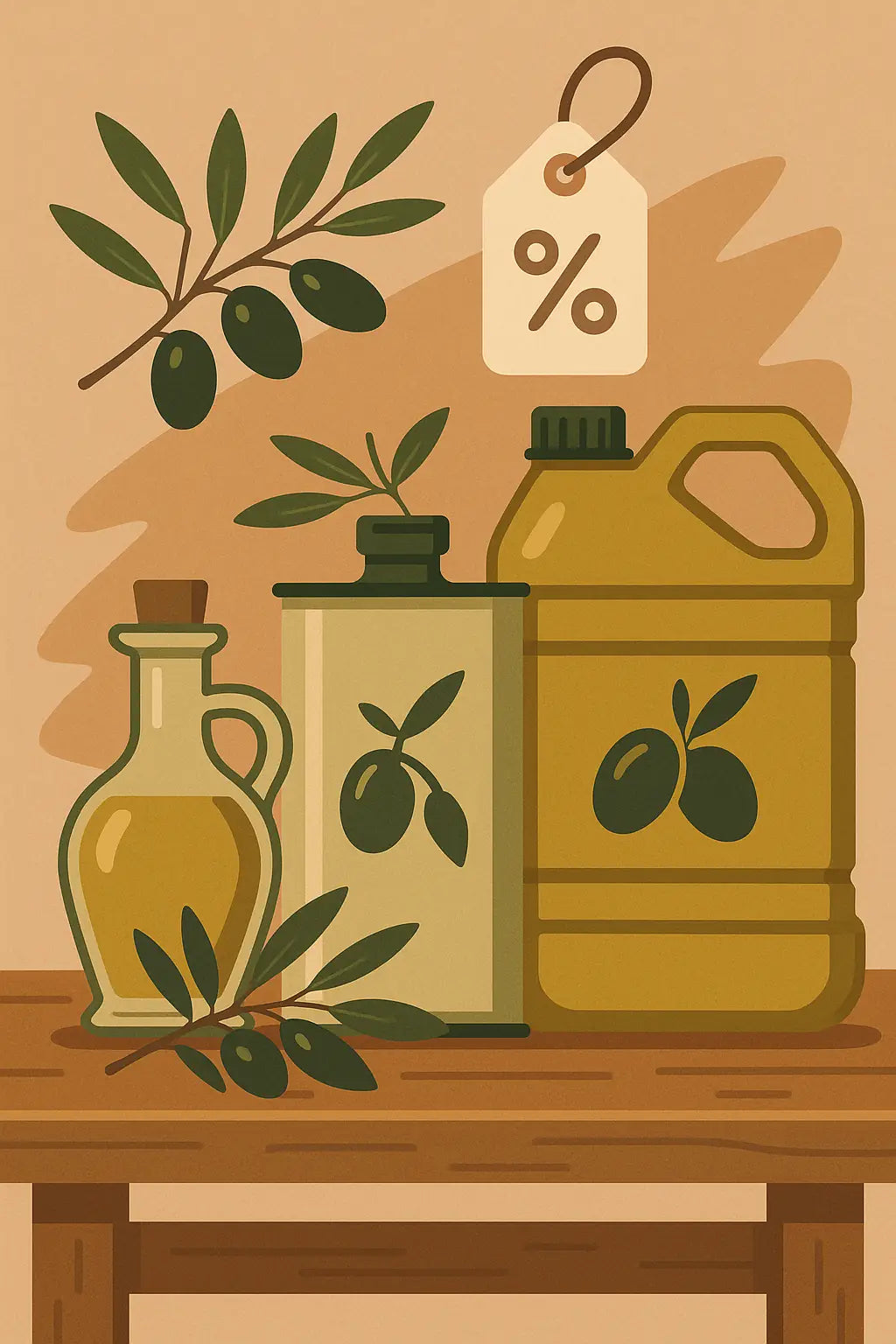 Guía de envases de AOVE: por qué elegir garrafas grandes