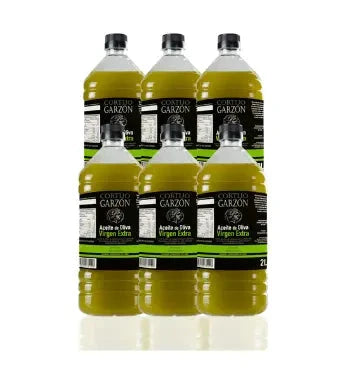 Aceite de Oliva Virgen Extra 12L – Pack 6 Botellas | Cortijo Garzón – Envío Gratis 🌿🫒 Aceite de Oliva Virgen Extra Cortijo Garzón 