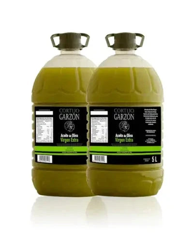 Aceite de Oliva Virgen Extra 10L – Pack 2 Garrafas | Cortijo Garzón – Envío Gratis🌿🫒 Aceite de Oliva Virgen Extra Cortijo Garzón 